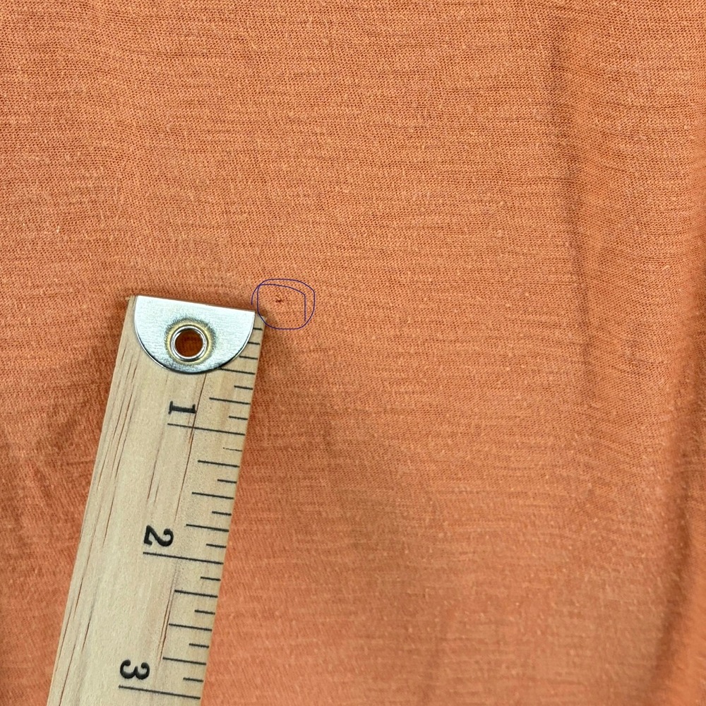 Y2K American Eagle Shirt Mens XL Orange Athletic Distressed Patch Embroidered - Picture 7 of 9
